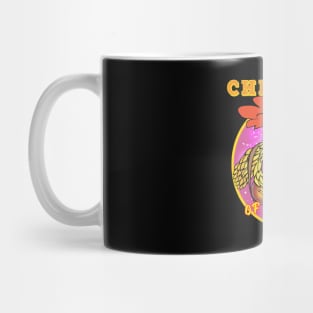 Glam rock chicken Mug